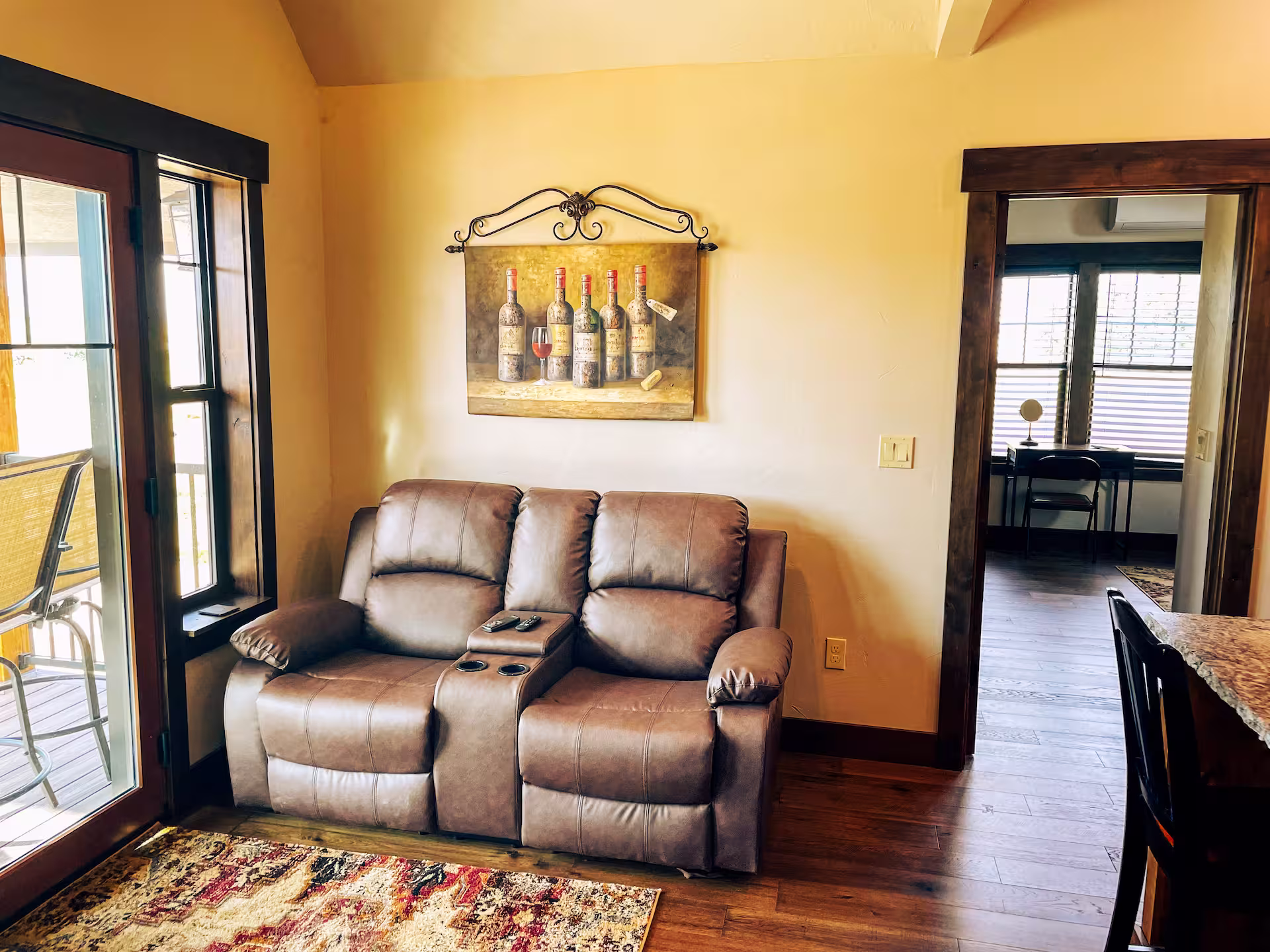 Another perspective of the living area