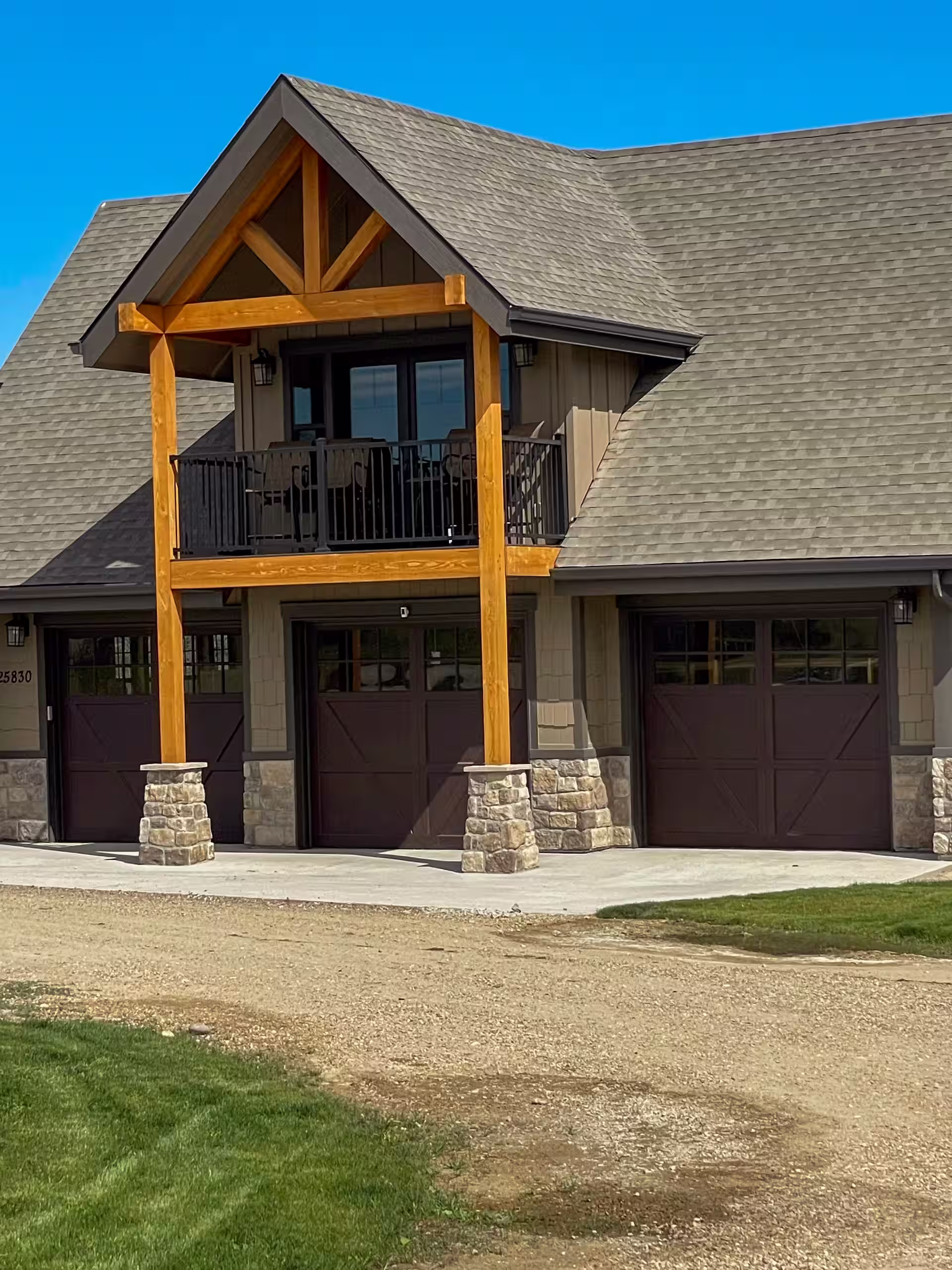 Outdoor view of the Bed and Breakfast